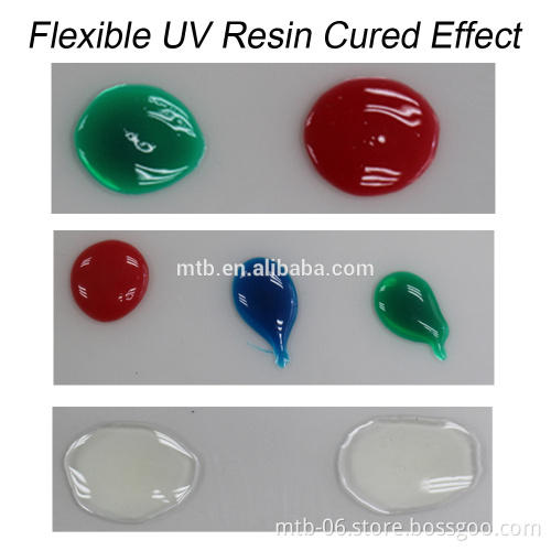 Flexible UV Resin Cured Effect for Name Badge